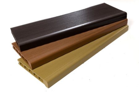 Ступень Ecodecking Титан пустотелая 180х25х3000 Венге