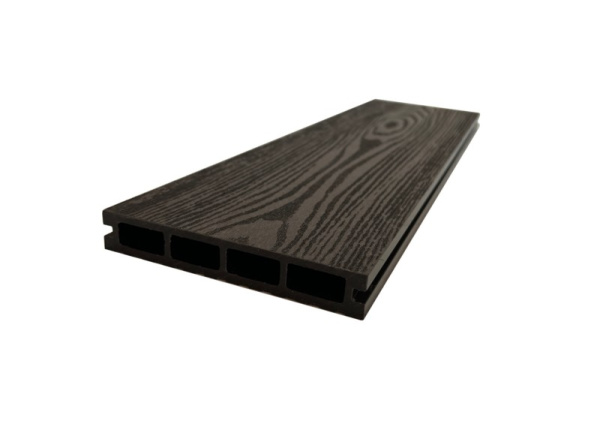 Террасная доска Экодекинг Титан 140х22х3000 Венге