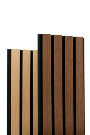 Фасадная реечная панель Ecodecking Скай коэкструзия 200х20х3000 Тик