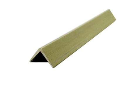 Угол торцевой Экодекинг Практик 50х50х3000 Слоновая кость