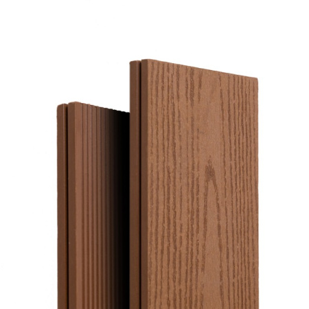 Террасная доска Ecodecking Некст полнотелая 145х19x4000 Бронза