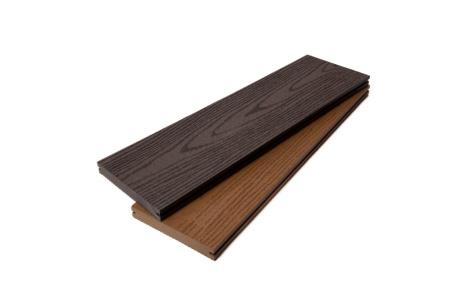 Террасная доска Ecodecking Некст полнотелая 145х19x4000 Бронза