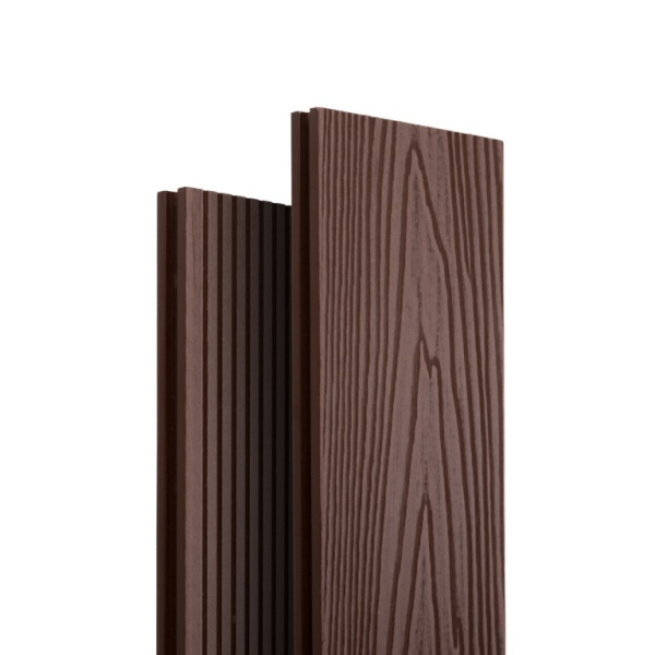 Террасная доска Ecodecking Топ 146x24x3000 Шоколад