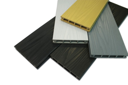 Террасная доска Ecodecking Титан 3D 140х25x4000 Серый