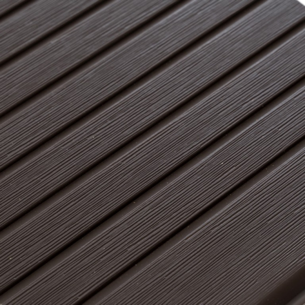 Ступень Ecodecking Топ полнотелая 320х24x3000 Венге
