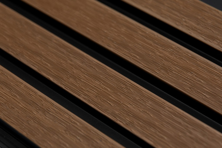 Фасадная реечная панель Ecodecking Скай коэкструзия 200х20х3000 Тик