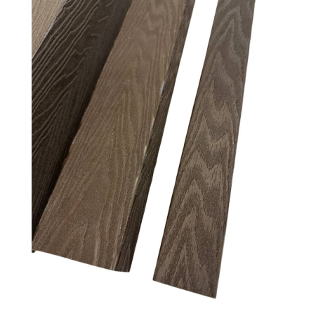 Поручень ограждений Ecodecking Техно 3D 90x45х3000 Шоколад